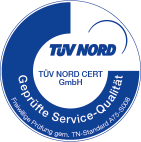 Geprüfte Service-Qualität | Zertifizierung | TÜV NORD