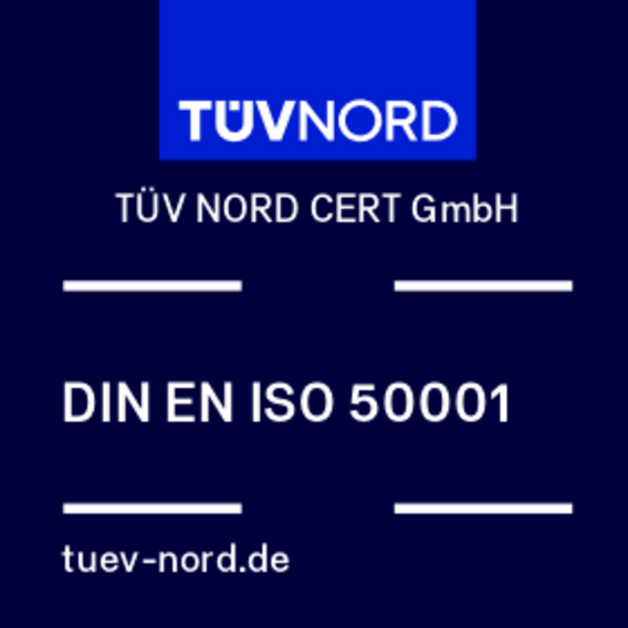 Prüfzeichen DIN EN ISO 50001 Prüfzeichen DIN EN ISO 50001