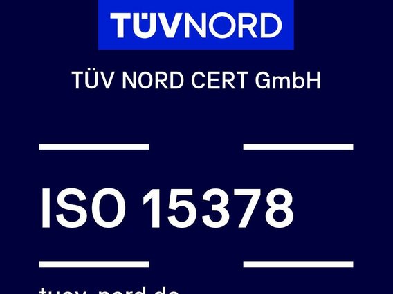 ISO 15378 Prüfzeichen ISO 15378 Prüfzeichen