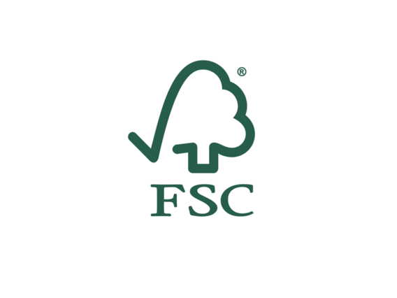 FSC logo for certified products FSC logo as proof of responsible forest management