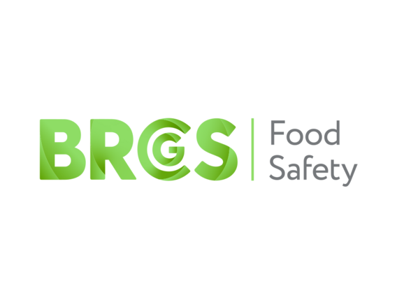 BRCGS-Siegel für geprüfte Lebensmittelsicherheit BRCGS Food Safety Logo – international anerkannter Standard für Lebensmittelsicherheit, Qualität und gesetzliche Konformität.