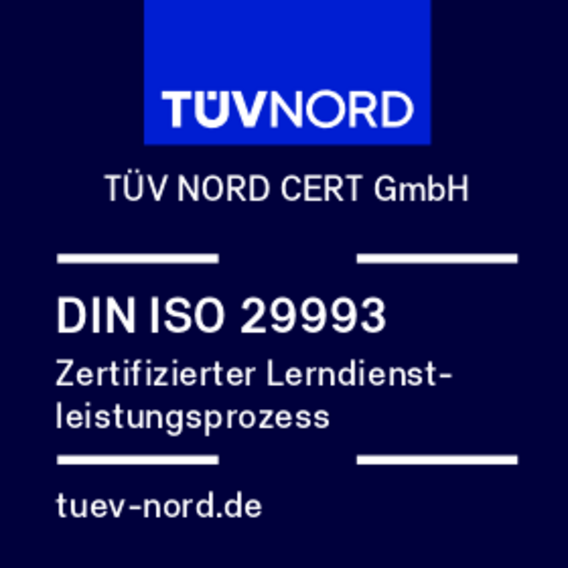 Prüfzeichen DIN ISO 29993 Prüfzeichen DIN ISO 29993