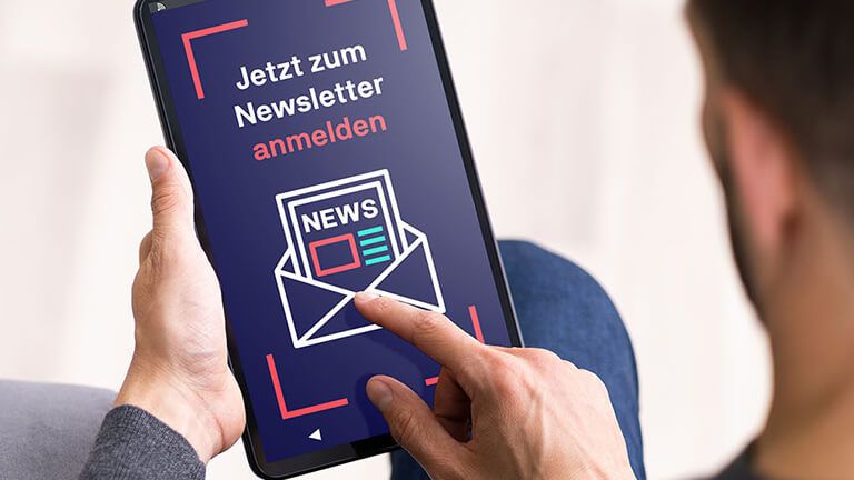 Newsletter-Anmeldung TÜV NORD Mobilität