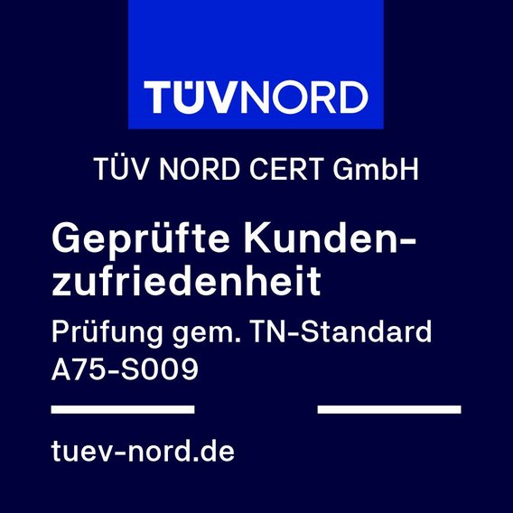 Prüfzeichen Geprüfte Kundenzufriedenheit Prüfzeichen Geprüfte Kundenzufriedenheit