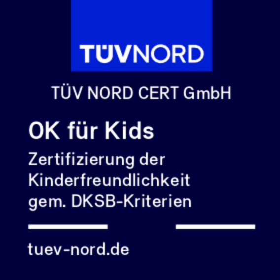 Prüfzeichen OK für Kids Prüfzeichen OK für Kids