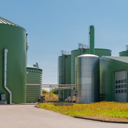 Biogas plants for electricity generation and energy production from sustainable biomass Biogas plants for electricity generation and energy production from sustainable biomass